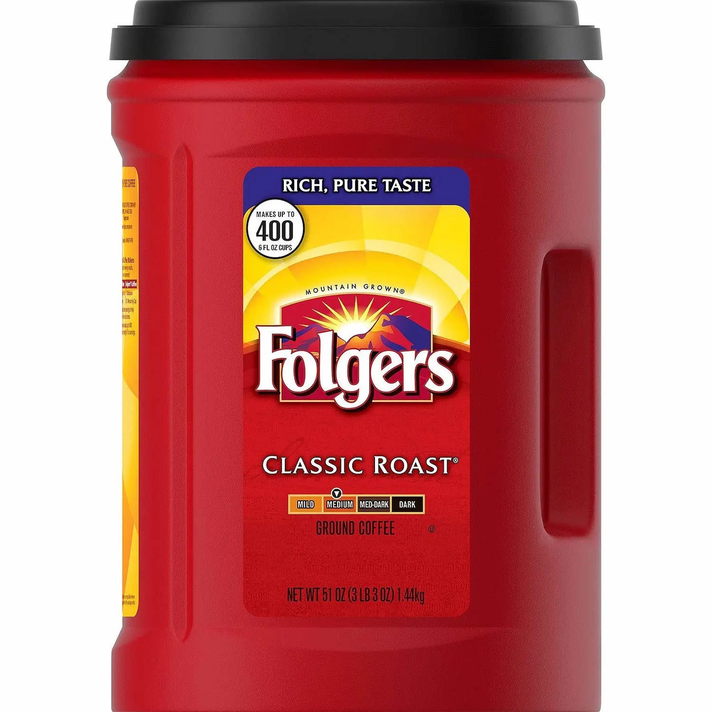 Folgers Coffee, Classic(Medium) Roast, 51 Ounce