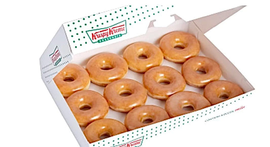 Krispy Kreme Original Glazed Doughnuts - 12 Donuts