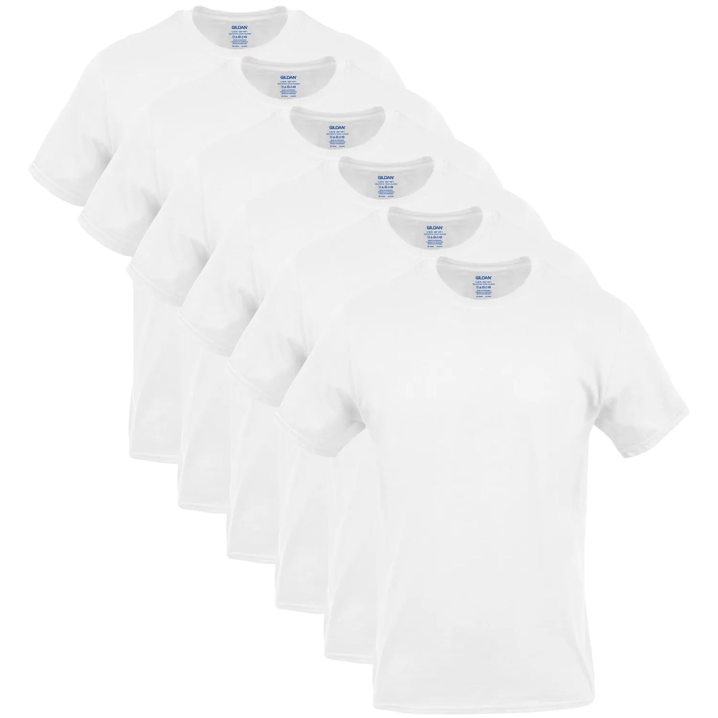 Gildan Men's Crew T-Shirts, Multipack, Style G1100