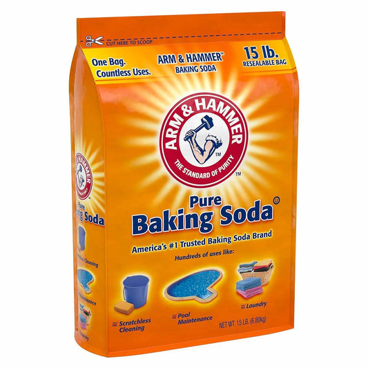 15 Pound Bags of Pool Cleaner Arm and Hammer Baking Soda