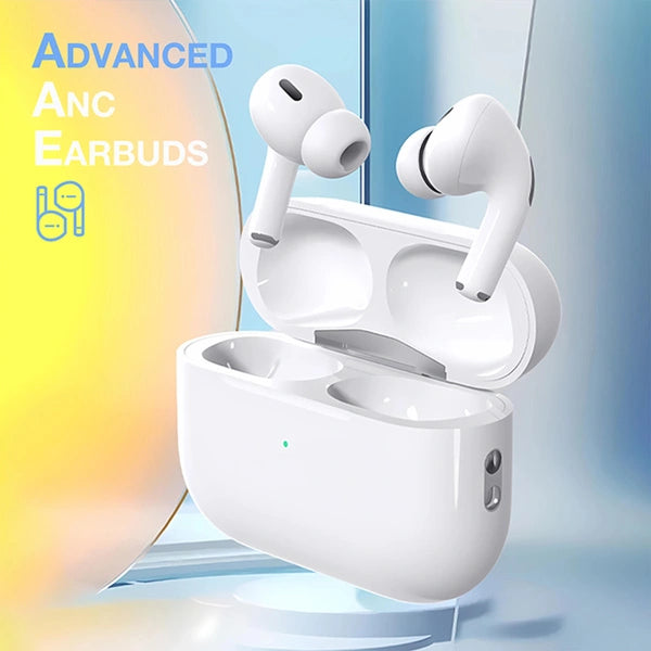 Wireless Earphone Noise Reduction Earbuds Bluetooth 5.0 Charging Case Touch control Headphones with Mic for Phone